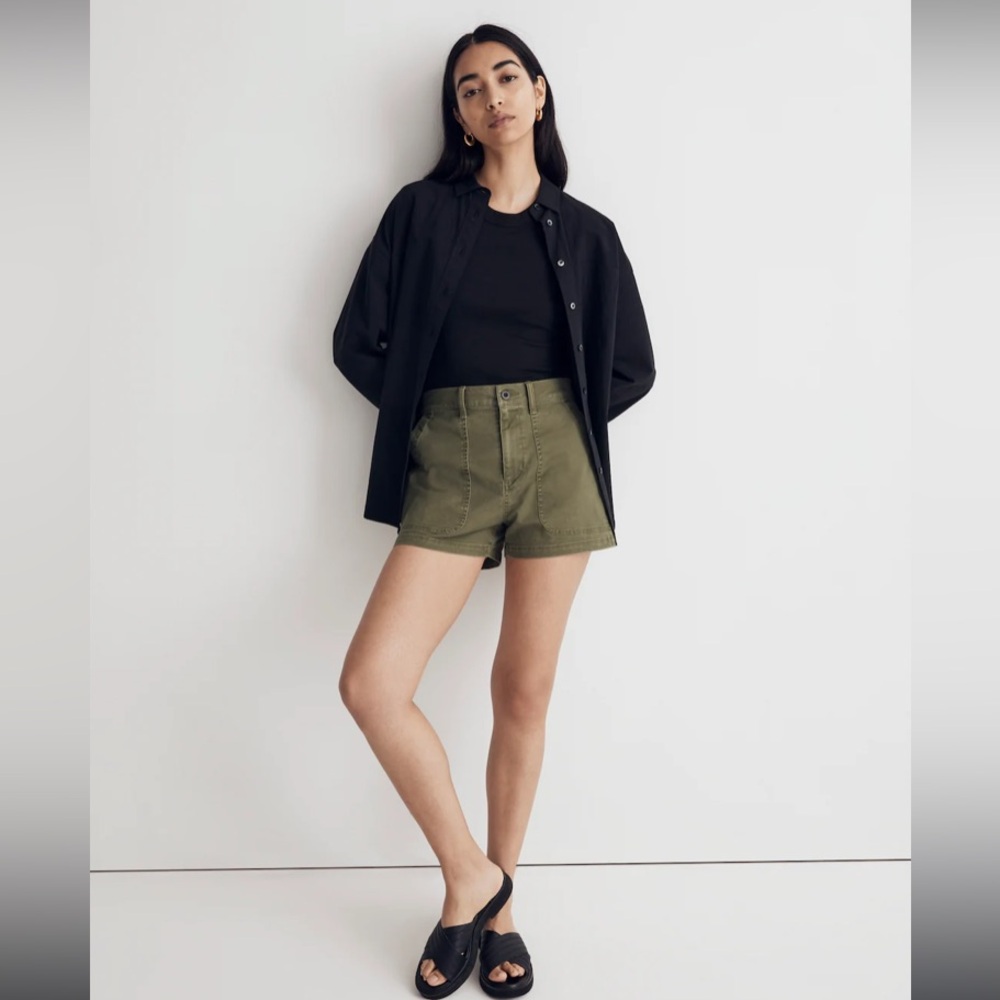 Madewell the perfect vintage fatigue short - Picture 3 of 10